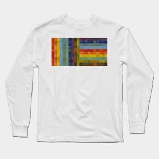 Collage Color Study Sketch Long Sleeve T-Shirt